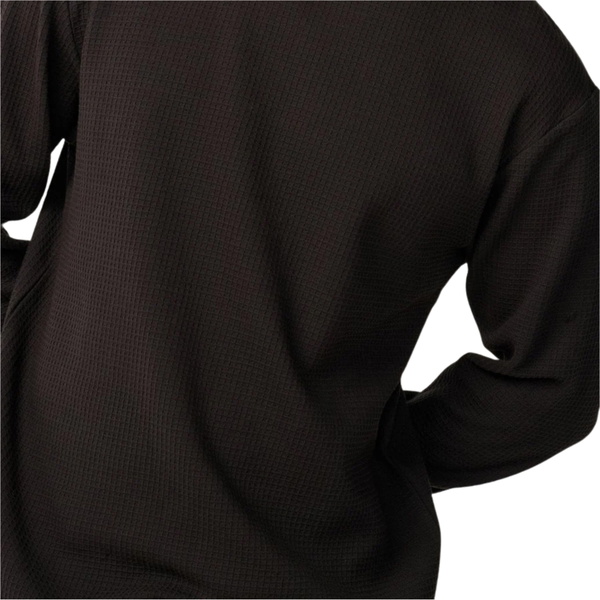 Rip Curl Mens Premium Surf Waffle Long Sleeve T-Shirt 13BMTE - Washed Black
